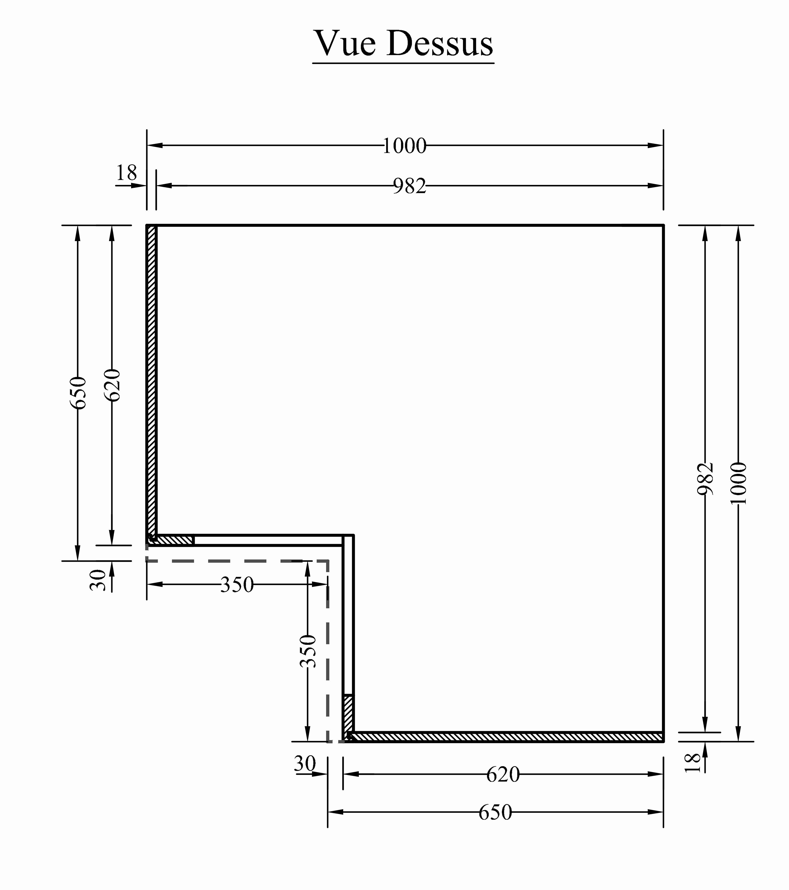 Meuble sous évier d angle