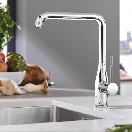 Evier inox grohe