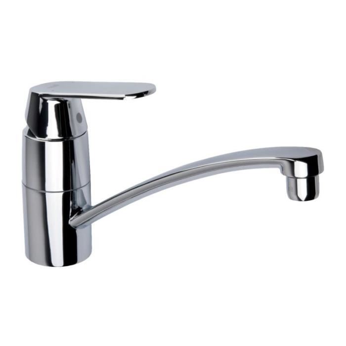 Mitigeur évier grohe eurosmart cosmopolitan bec haut orientable