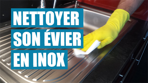 Protection inox evier