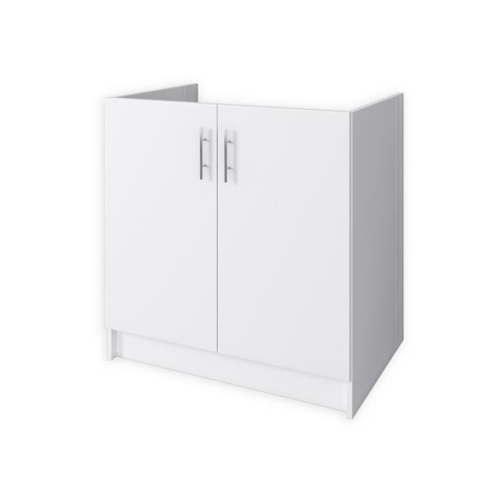 Evier pour meuble de 80 cm