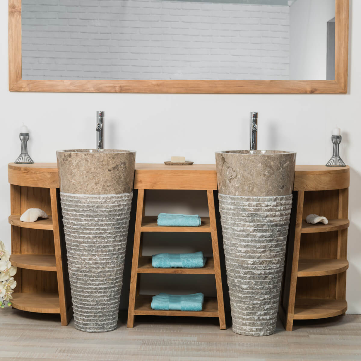 Meuble salle de bain sous evier