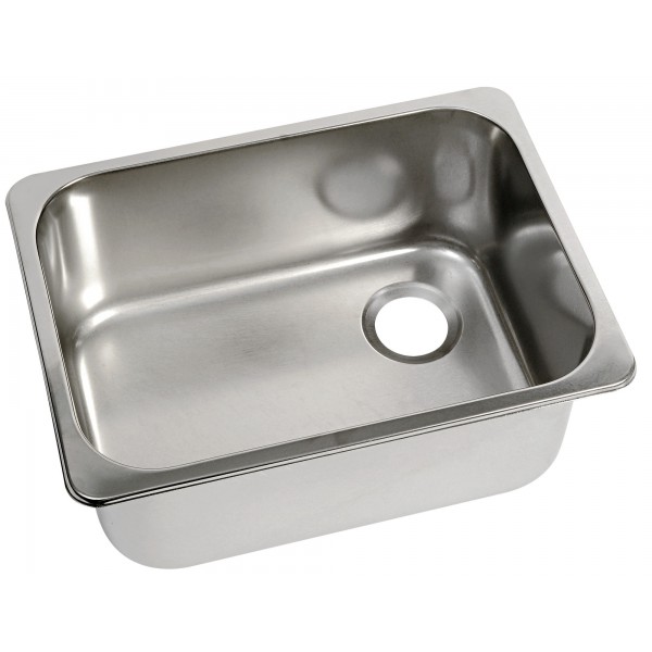 Evier carre inox