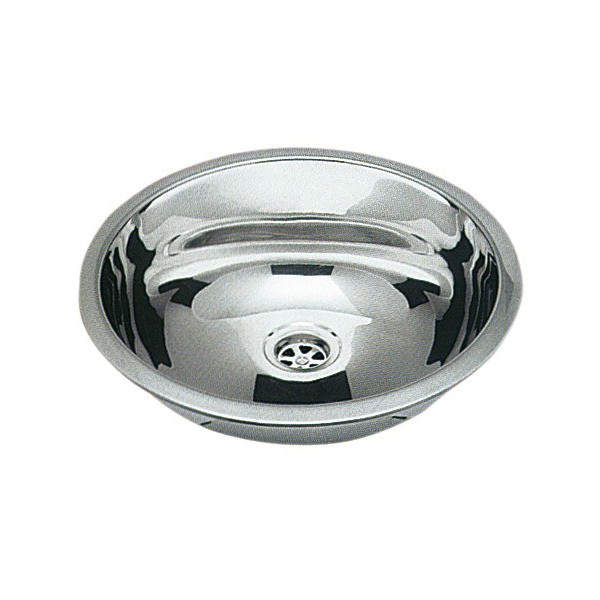 Cuve evier inox rond