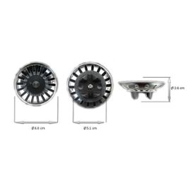 Panier inox evier