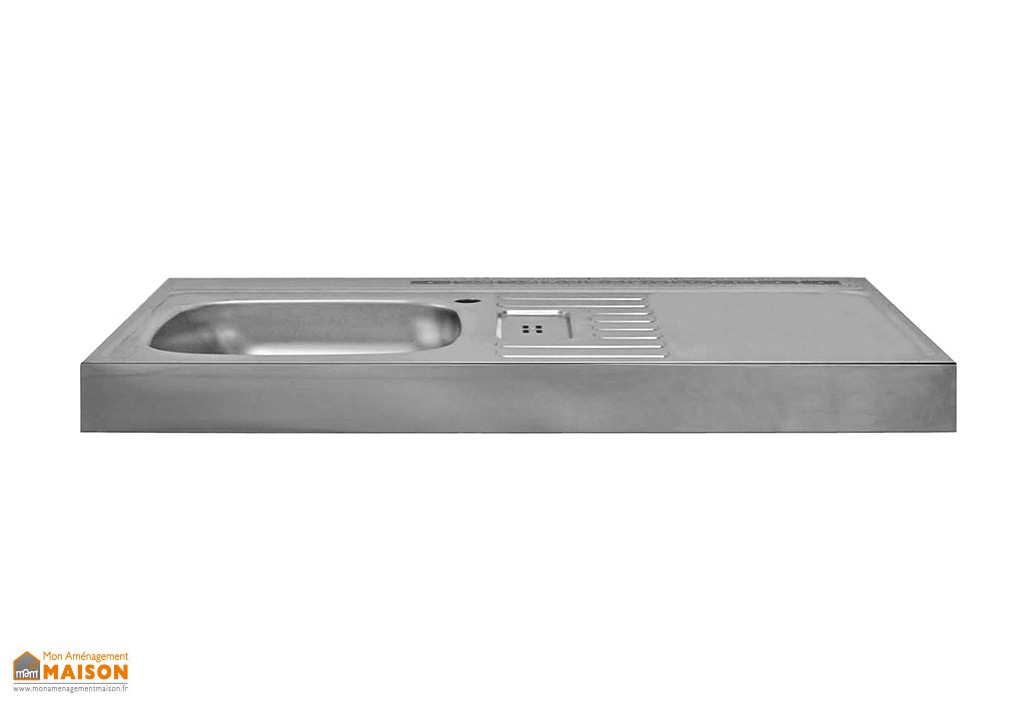 Blanco evier inox sous plan