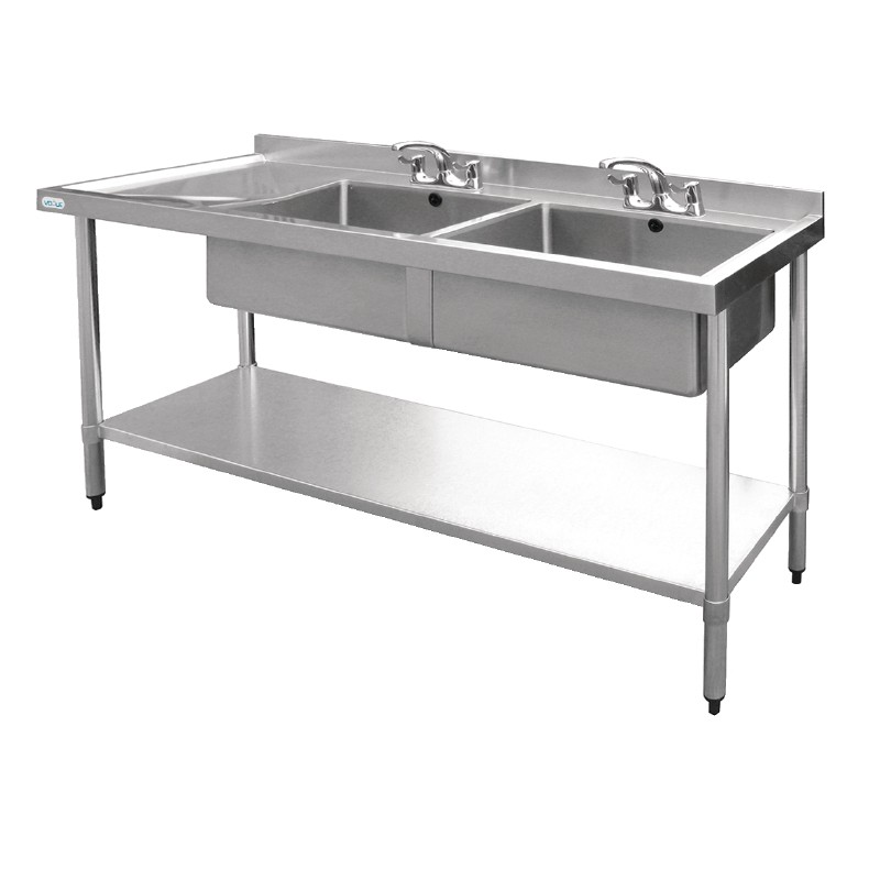 Table evier en inox
