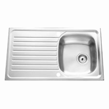 Evier inox 1 grande cuve axine