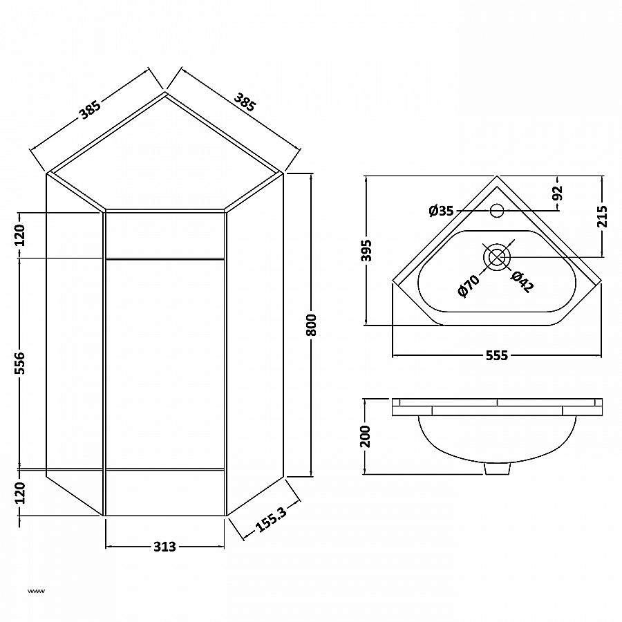 Hauteur evier salle de bain