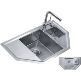 Teka evier d'angle inox