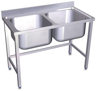 Evier inox professionel
