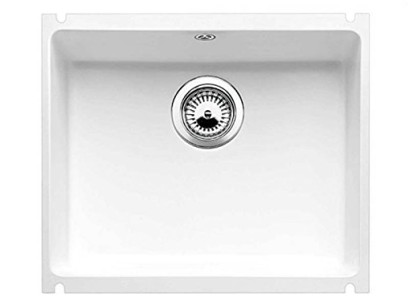 Amazone evier inox blanco