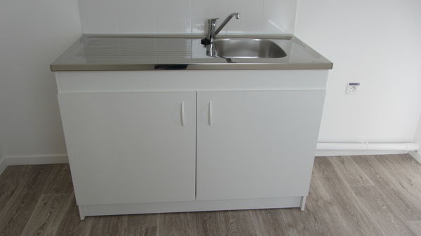 Armoire evier inox