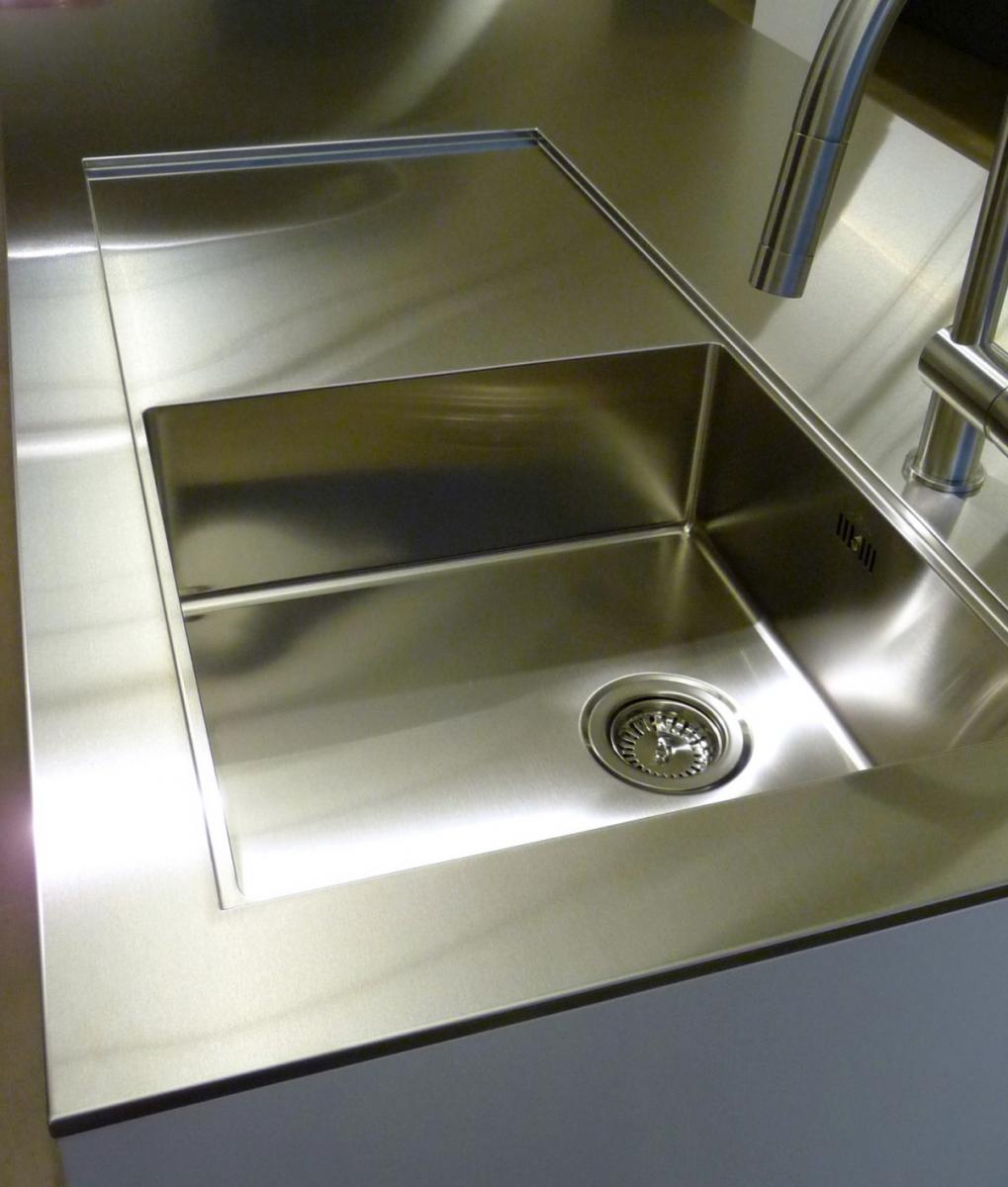 Evier inox à souder