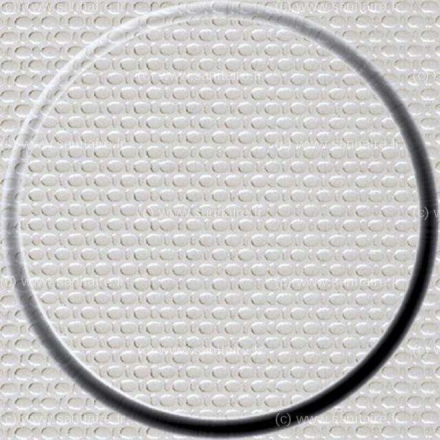 Evier 2 bacs inox nid d abeille